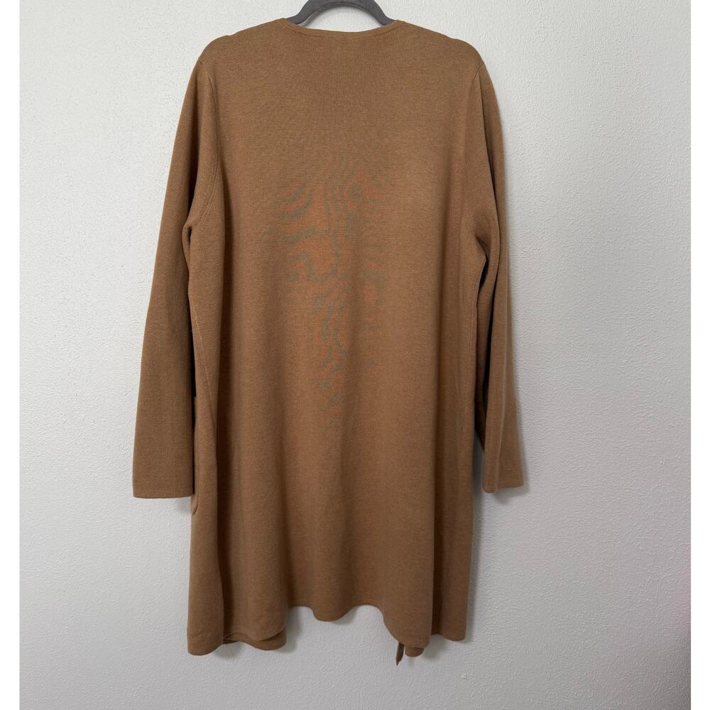 J.Crew New Women's Tan Wool Blend Knit Open Front Cardigan Size XXL - Picture 12 of 15